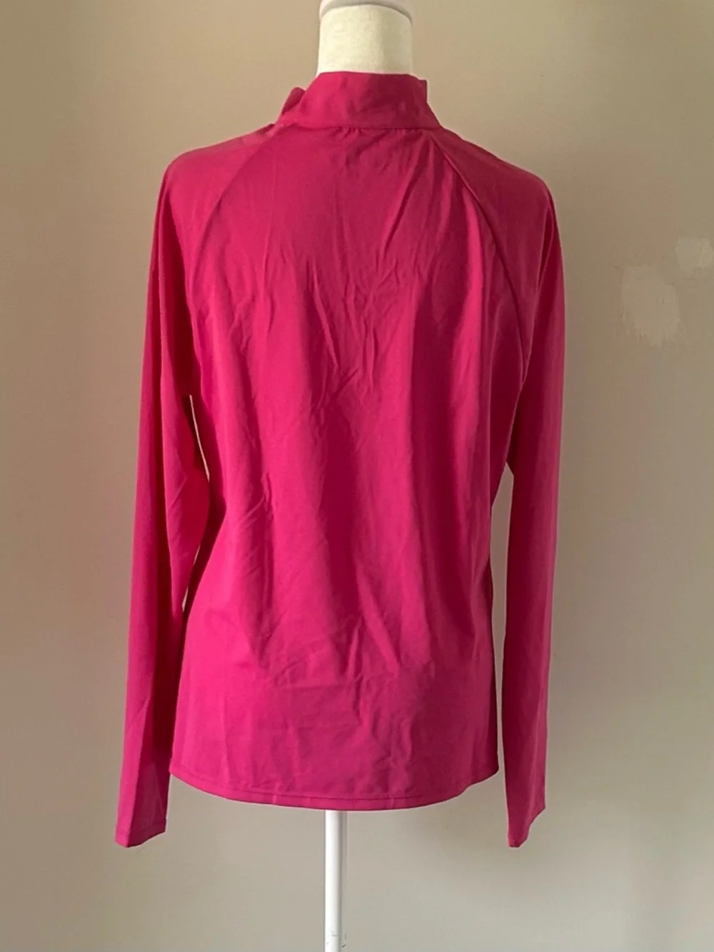 New Susan Graver Soleil Rashguard Pink size 10